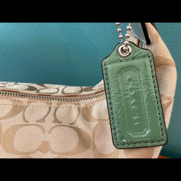 Signature Coach Patchwork Stripe Purse - Picture 3 of 6